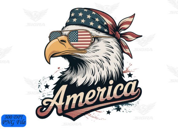 4th of July Sublimation SVG Clipart PNG