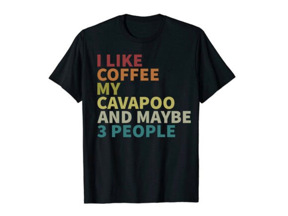 Cavapoo Dog Owner Coffee Lovers Quote Gi