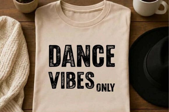 Dance Vibes Only SVG PNG Retro T-shirt