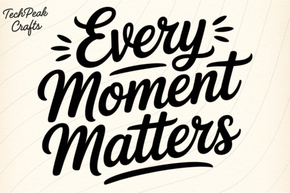 Every Moment Matters PNG SVG