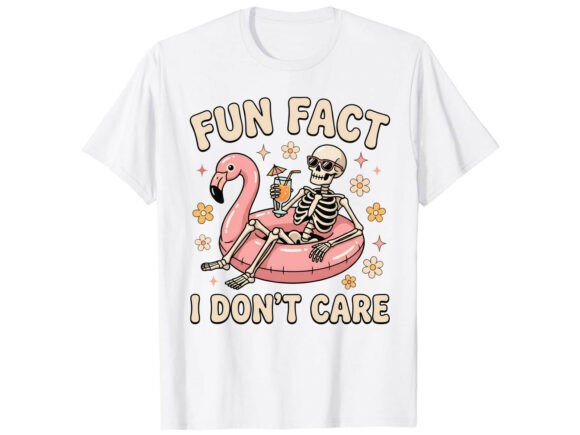 Fun Fact I Don’t Care Summer T-Shirt