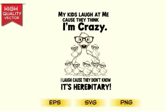 Funny Parenting Quote Design with Bird