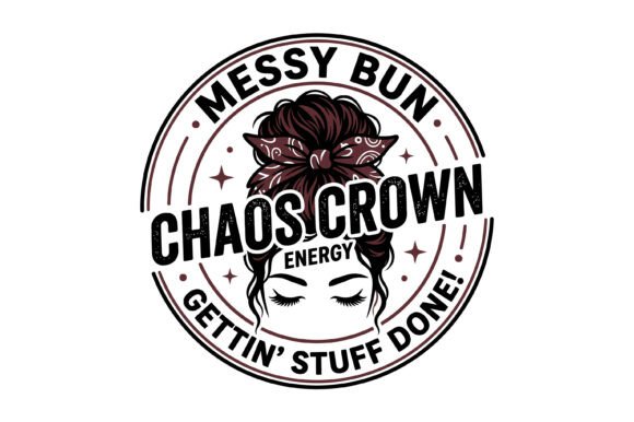 Messy Bun Chaos Crown SVG Review
