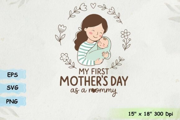 My First Mother’s Day As a Mommy T-shirt