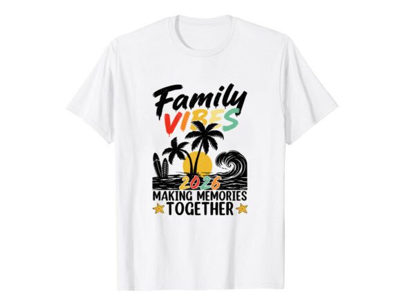 Summer Beach Vacation Family T-Shirt