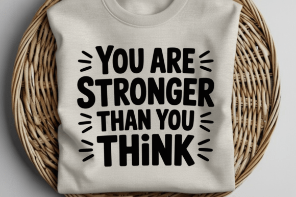 You Are Stronger Than You Think PNG SVG